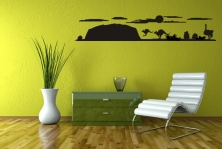 Wandtattoo "Australien"