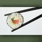 Poster "Sushi Stäbchen"