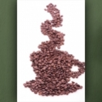Poster "Caf aus Bohnen"