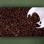 Poster "Caf Bohnen Tasse"